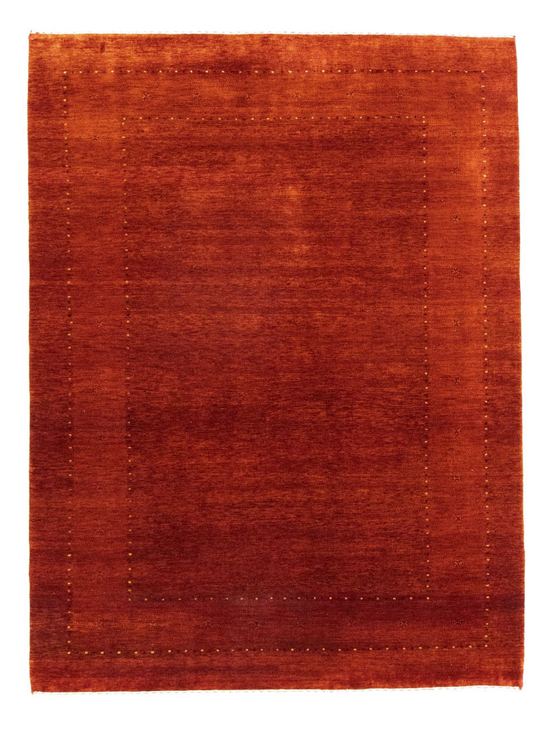 インド ギャベ 絨毯 230x173cm - ウールラグ