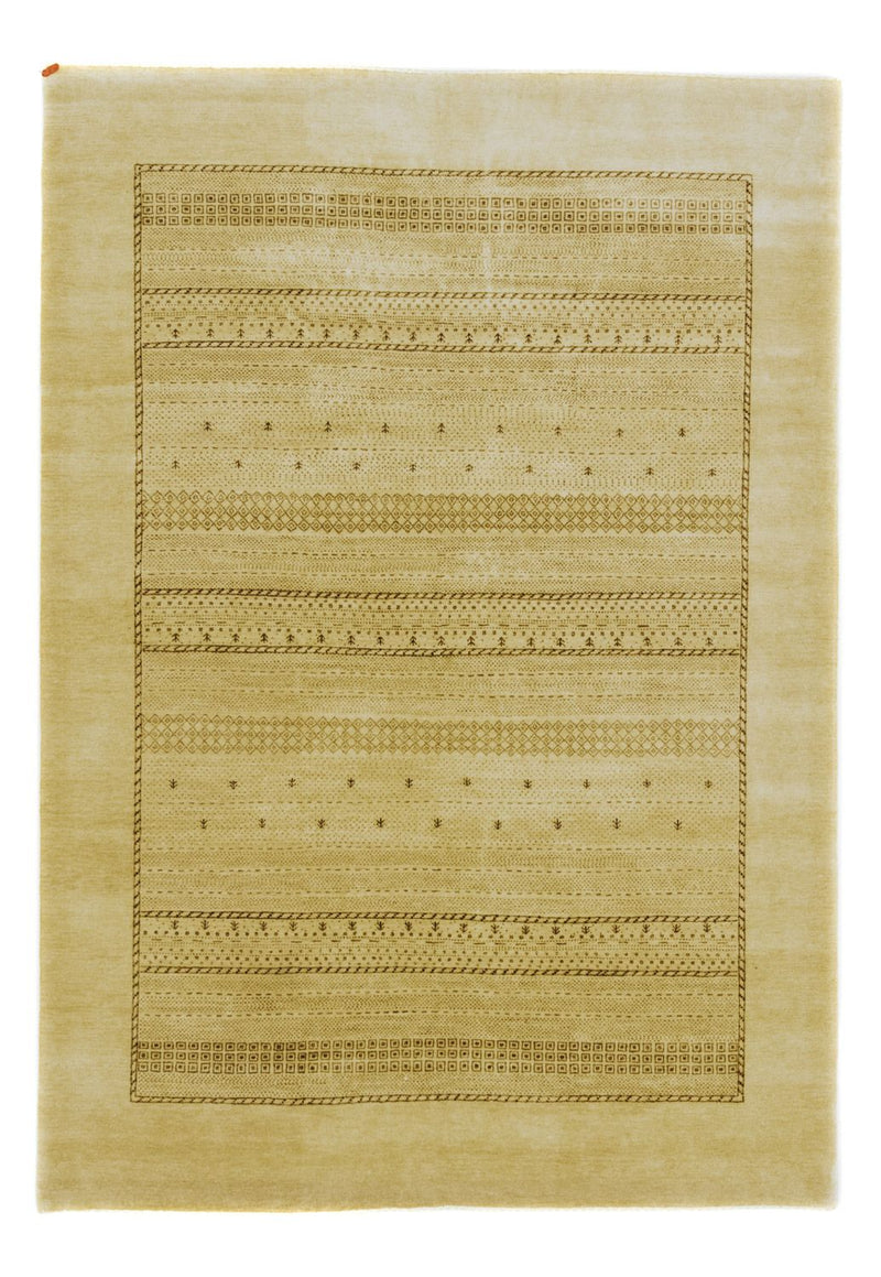 インド ギャベ 絨毯 247x174cm - ウールラグ