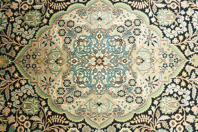 カシミールシルク 絨毯 311x213cm - オリエンタル絨毯