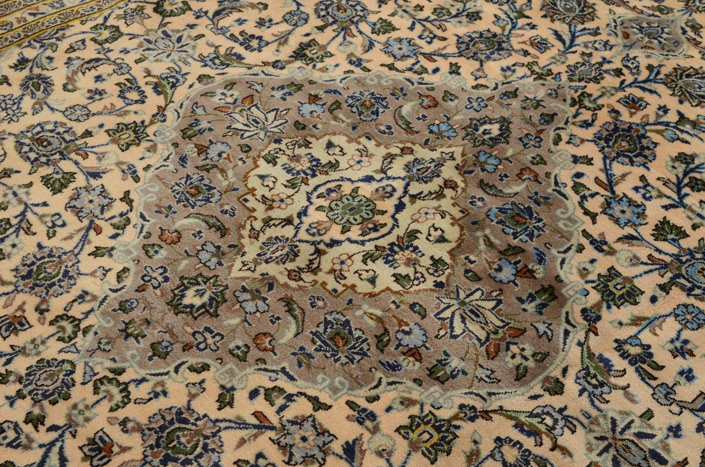 カシャーン 絨毯 341x237cm - ペルシャ絨毯