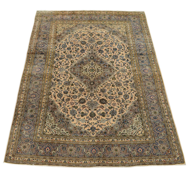 カシャーン 絨毯 341x237cm - ペルシャ絨毯