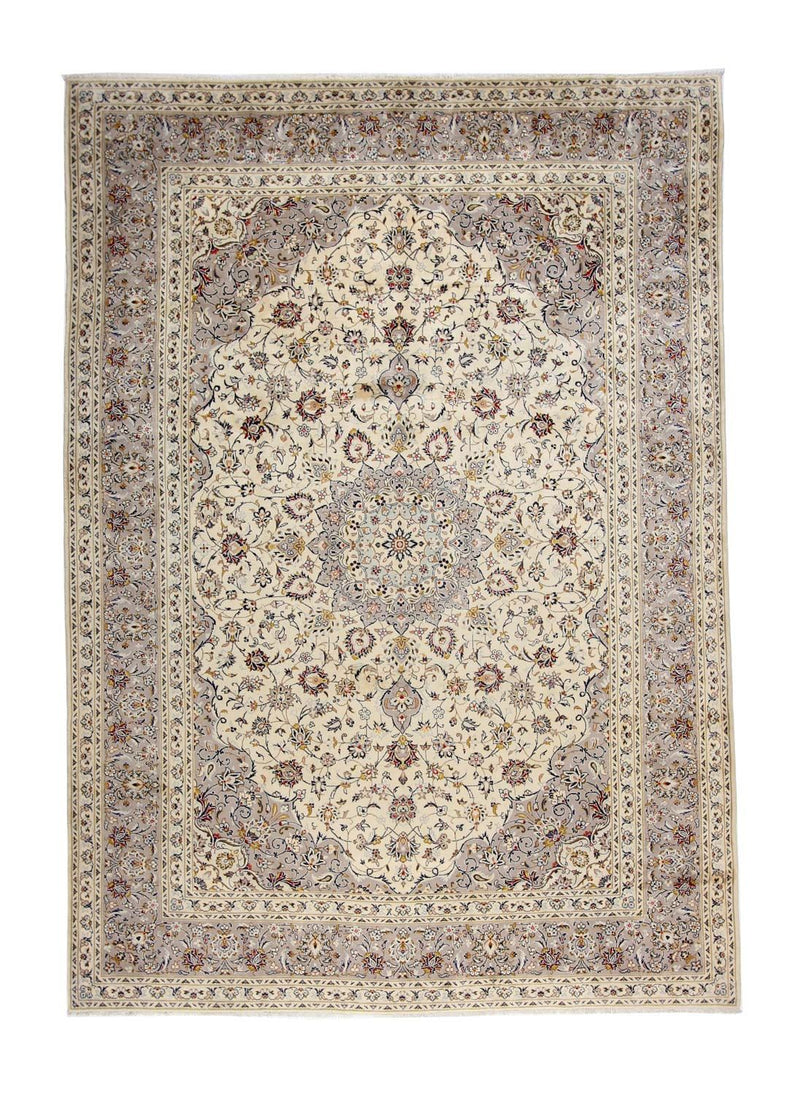 カシャーン 絨毯 351x253cm - ペルシャ絨毯