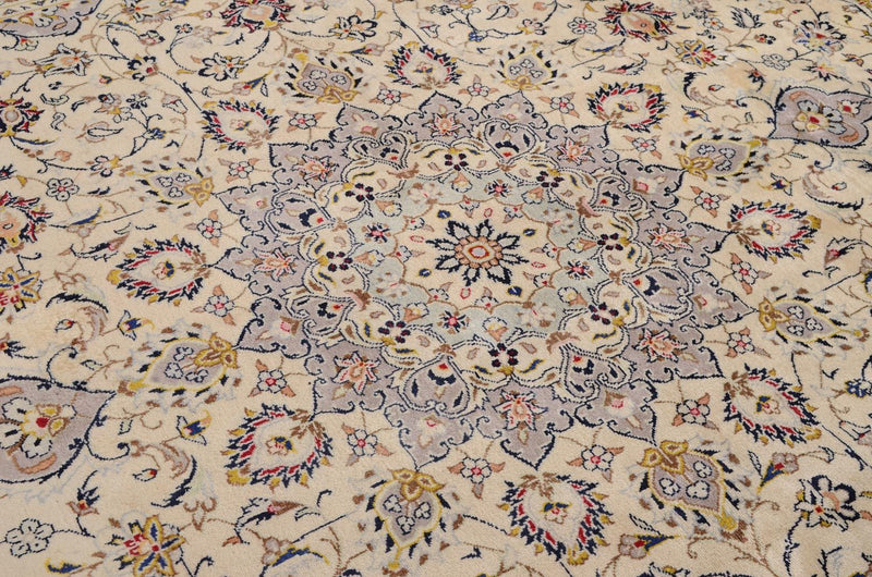 カシャーン 絨毯 351x253cm - ペルシャ絨毯