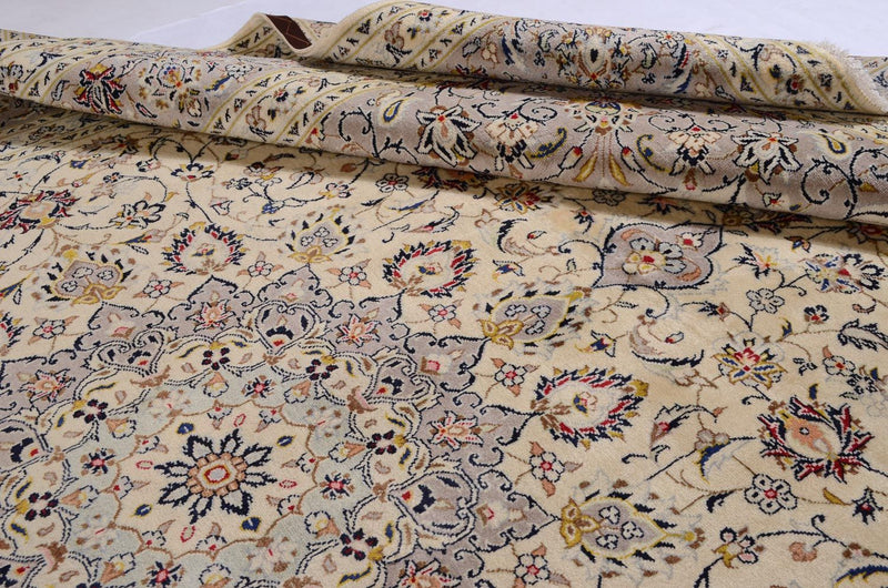 カシャーン 絨毯 351x253cm - ペルシャ絨毯
