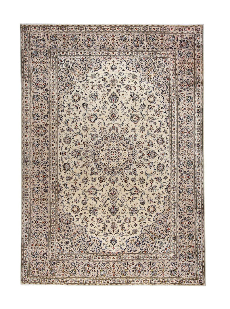 カシャーン 絨毯 338x240cm - ペルシャ絨毯