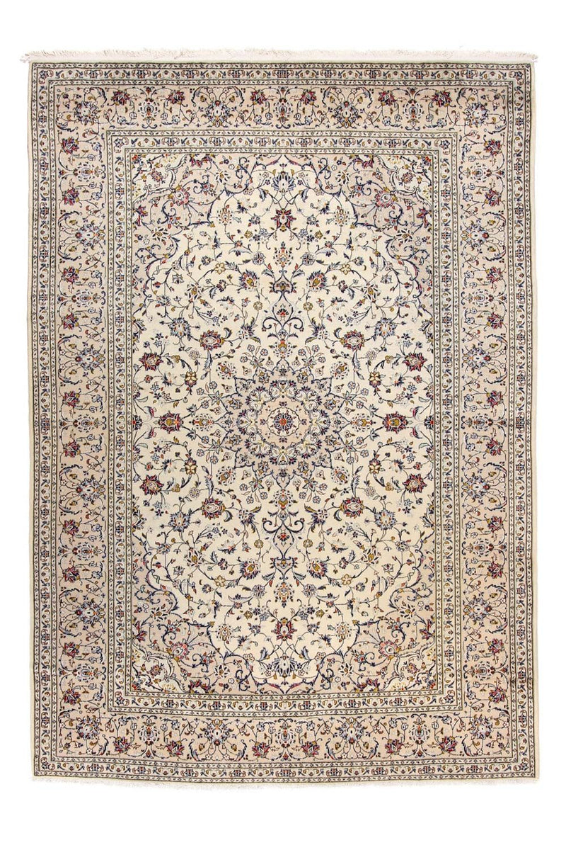カシャーン 絨毯 350x246cm - ペルシャ絨毯