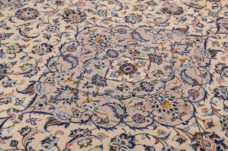 カシャーン 絨毯 362x252cm - ペルシャ絨毯