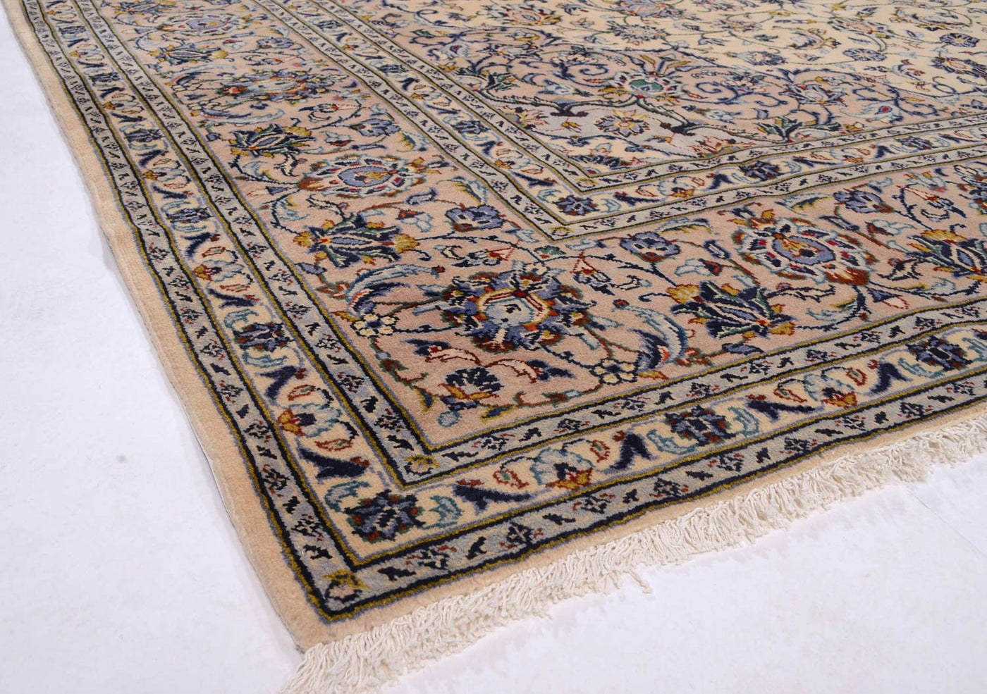 カシャーン 絨毯 362x252cm - ペルシャ絨毯