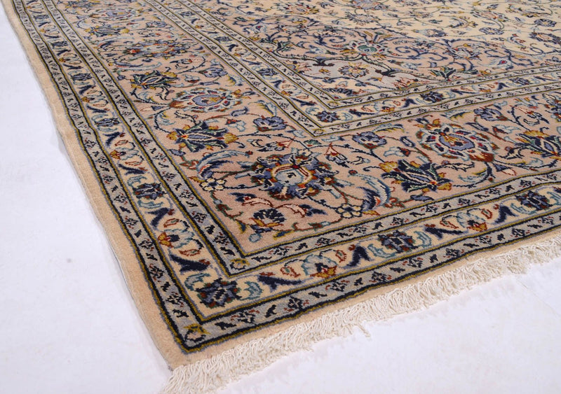カシャーン 絨毯 362x252cm - ペルシャ絨毯
