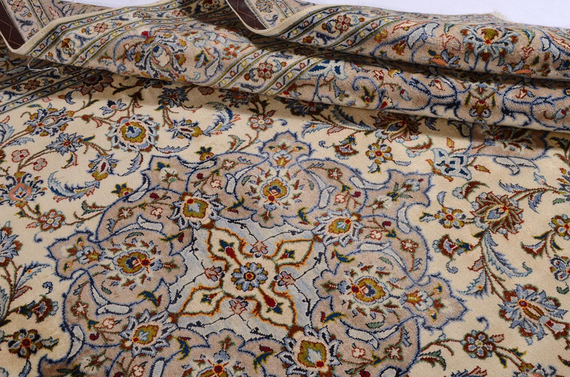 カシャーン 絨毯 342x243cm - ペルシャ絨毯