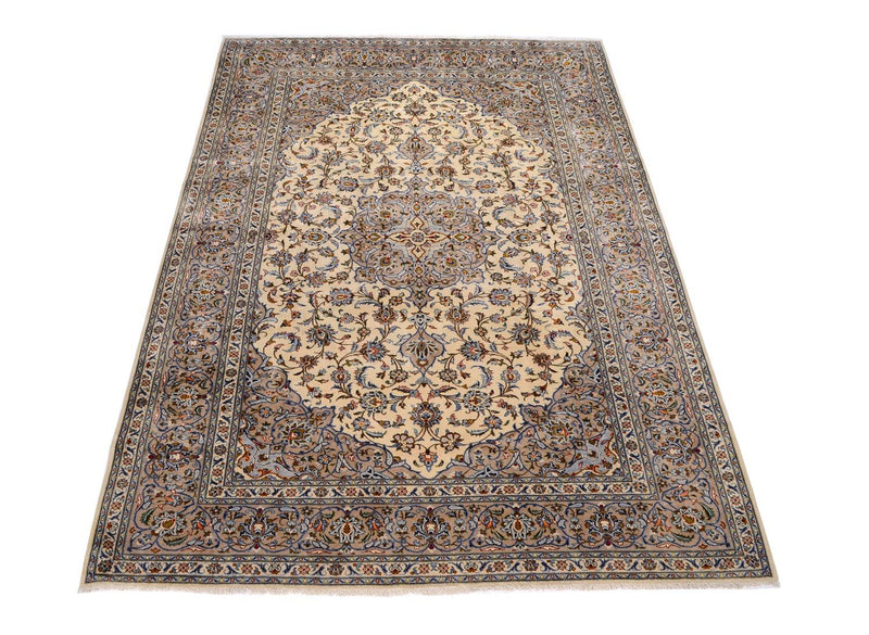 カシャーン 絨毯 342x243cm - ペルシャ絨毯