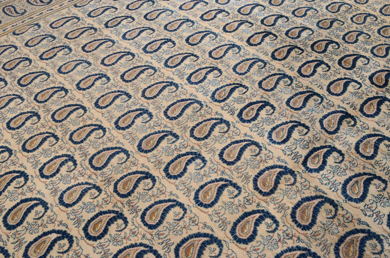 カシャーン 絨毯 366x268cm - ペルシャ絨毯