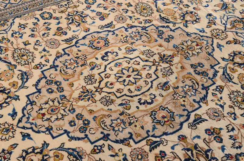 カシャーン 絨毯 305x198cm - ペルシャ絨毯