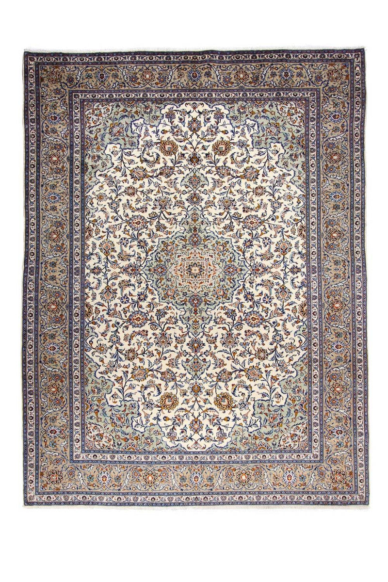カシャーン 絨毯 398x300cm - ペルシャ絨毯