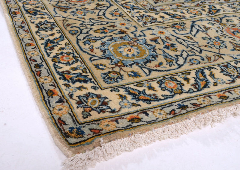 カシャーン 絨毯 363x240cm - ペルシャ絨毯