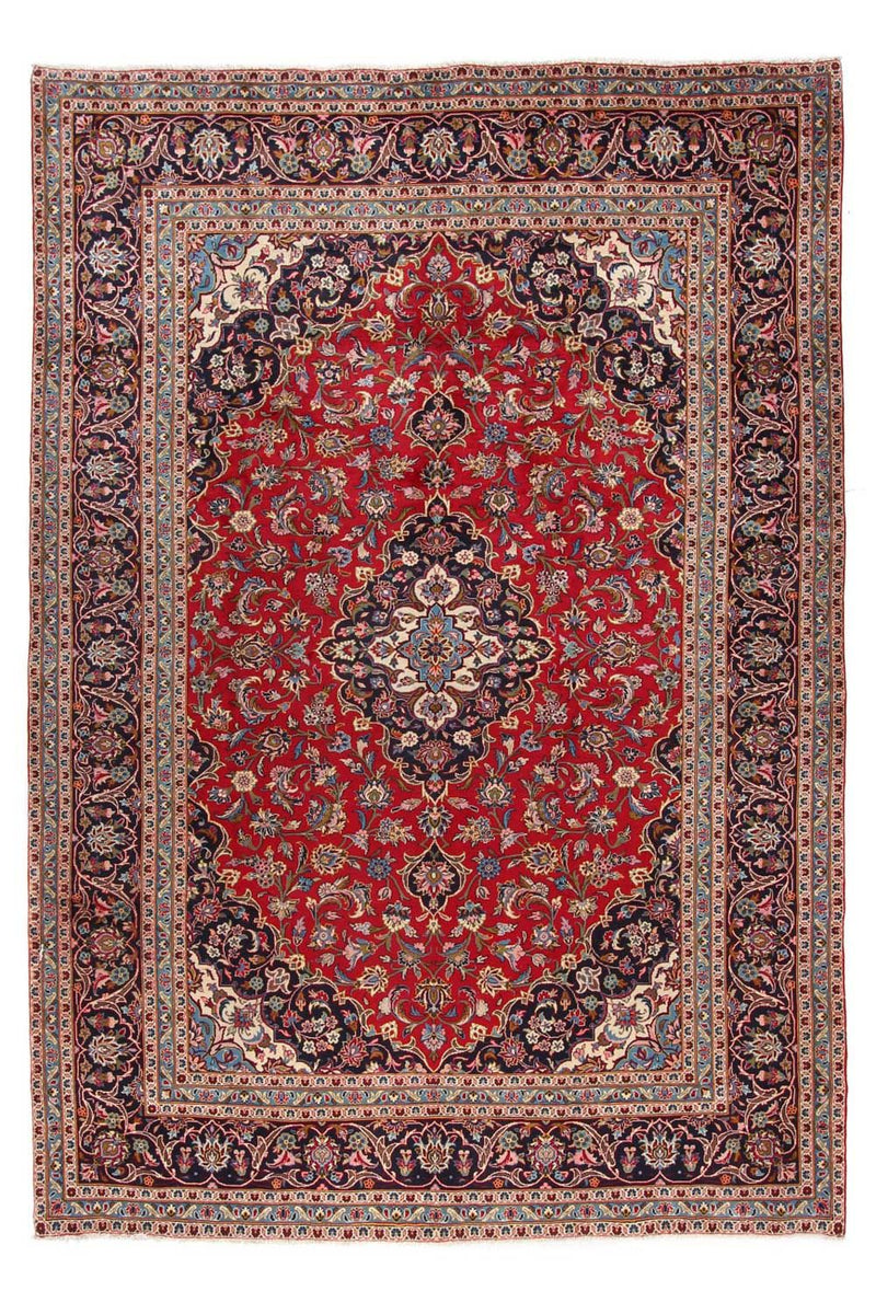 カシャーン 絨毯 352x245cm - ペルシャ絨毯