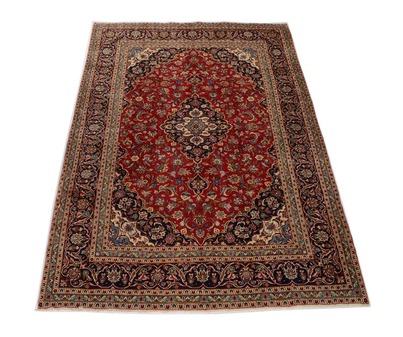 カシャーン 絨毯 352x245cm - ペルシャ絨毯