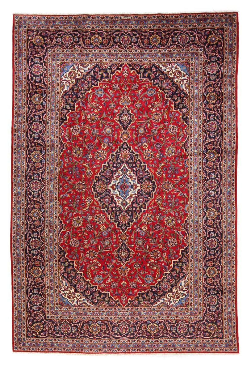 カシャーン 絨毯 360x242cm - ペルシャ絨毯