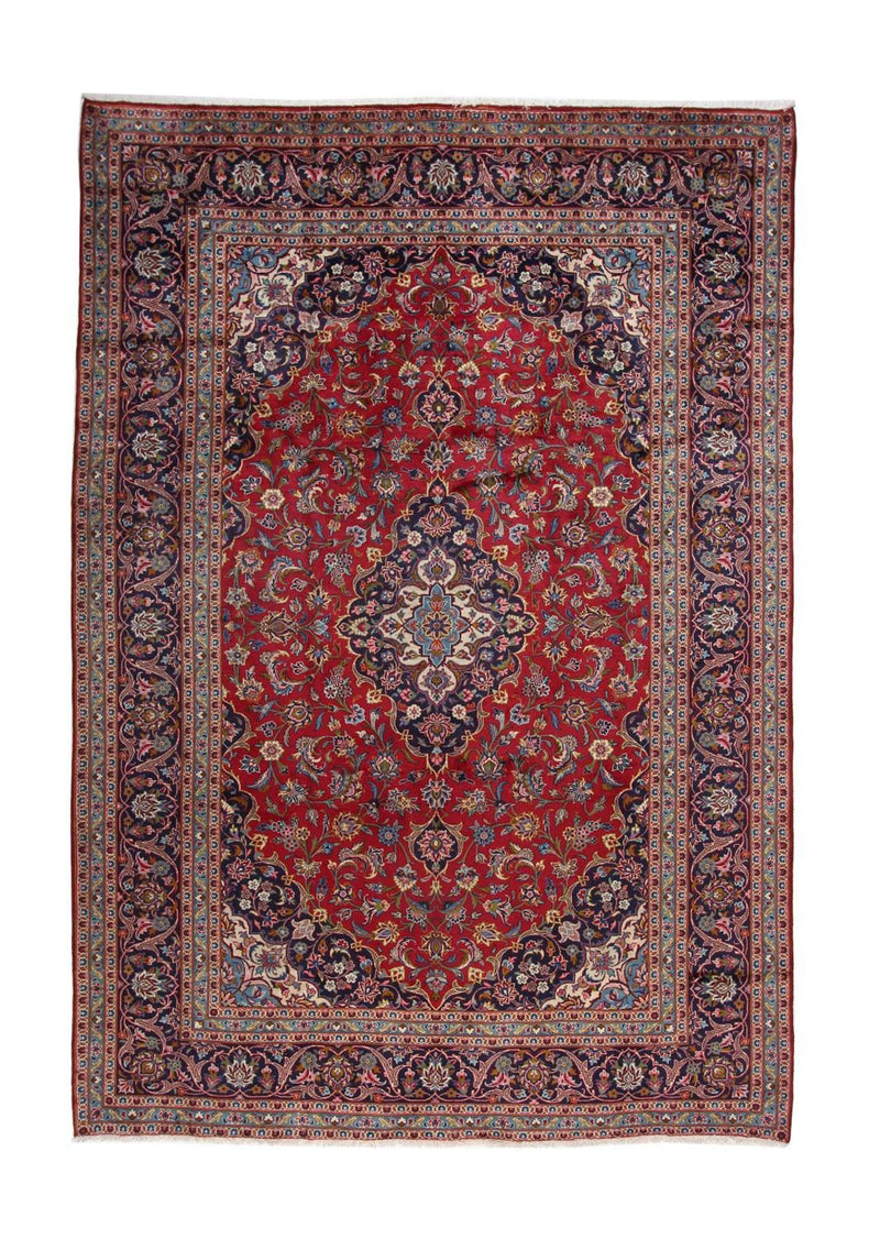 カシャーン 絨毯 353x244cm - ペルシャ絨毯