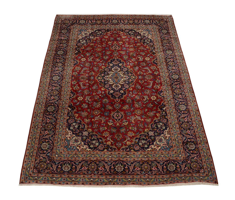 カシャーン 絨毯 353x244cm - ペルシャ絨毯