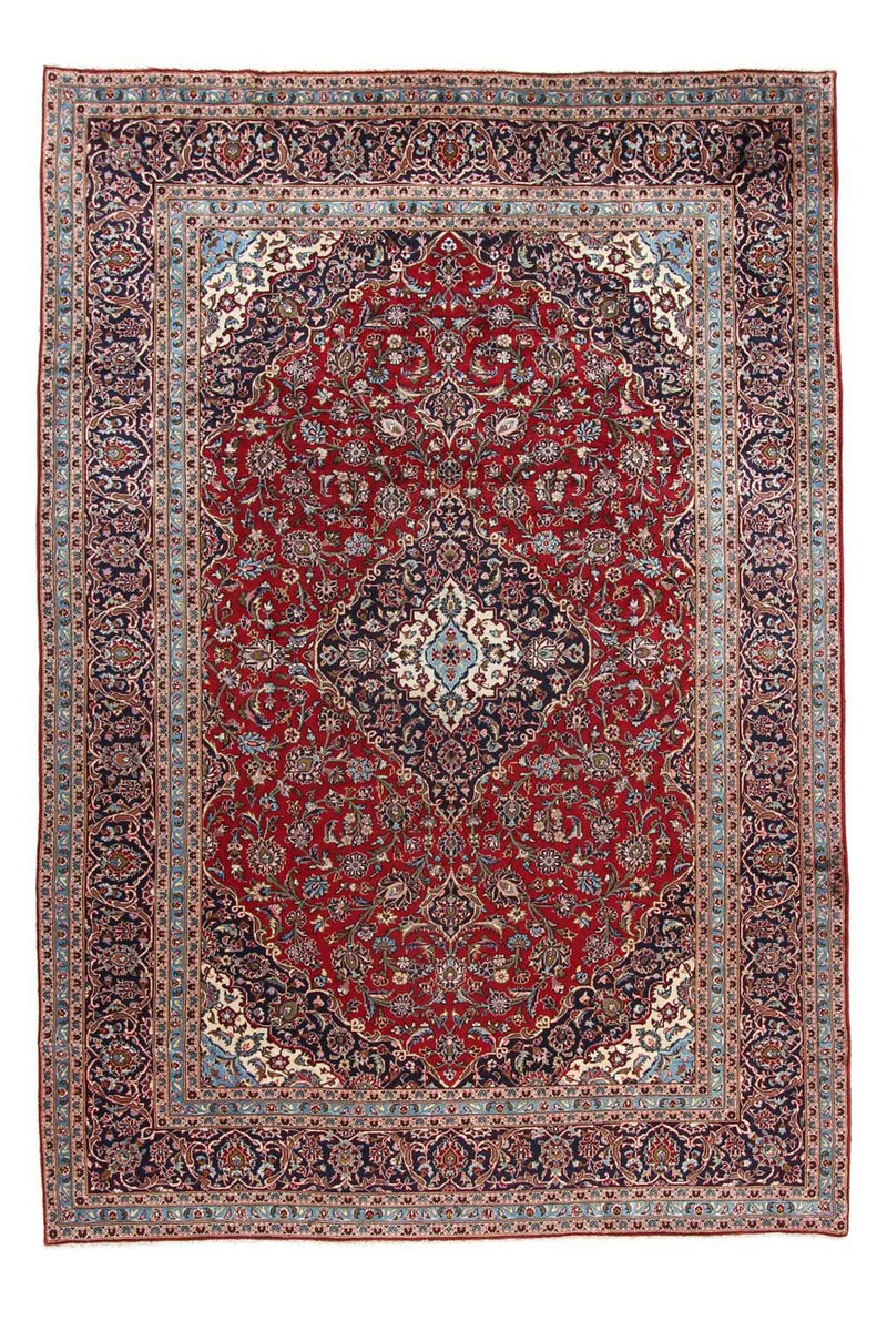 カシャーン 絨毯 357x246cm - ペルシャ絨毯