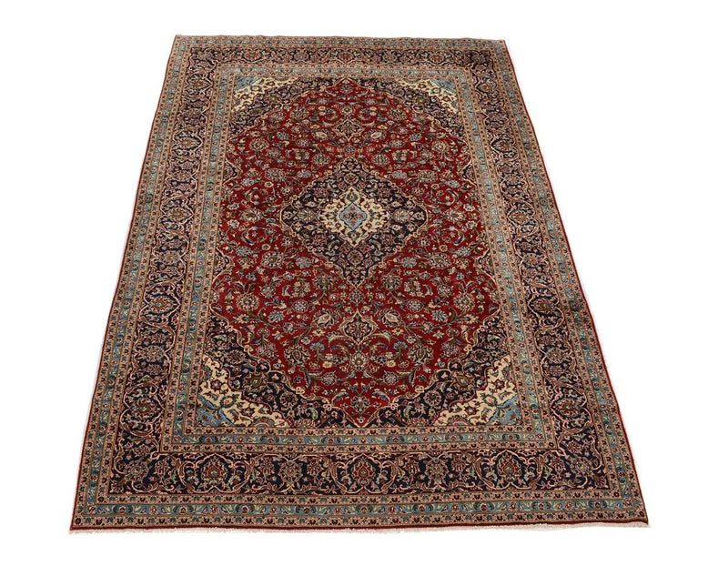 カシャーン 絨毯 357x246cm - ペルシャ絨毯