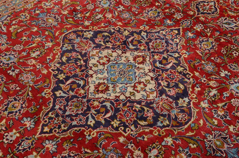 カシャーン 絨毯 366x244cm - ペルシャ絨毯