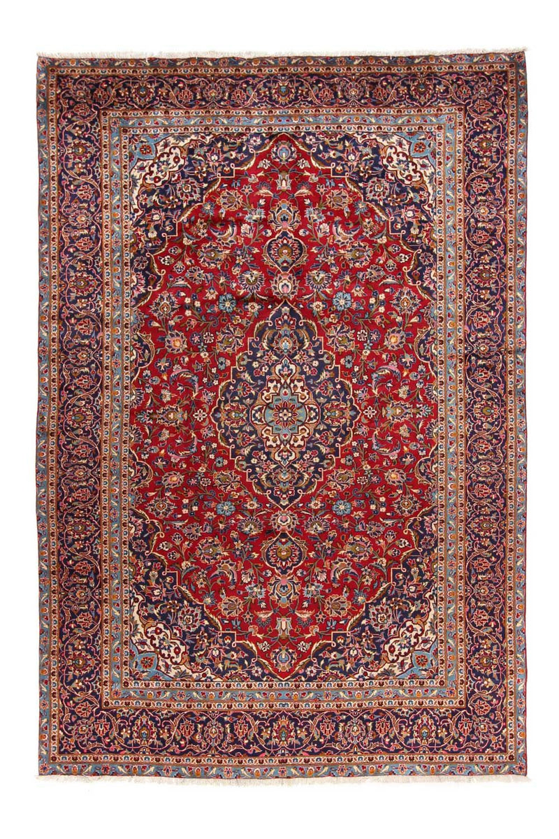 カシャーン 絨毯 358x240cm - ペルシャ絨毯