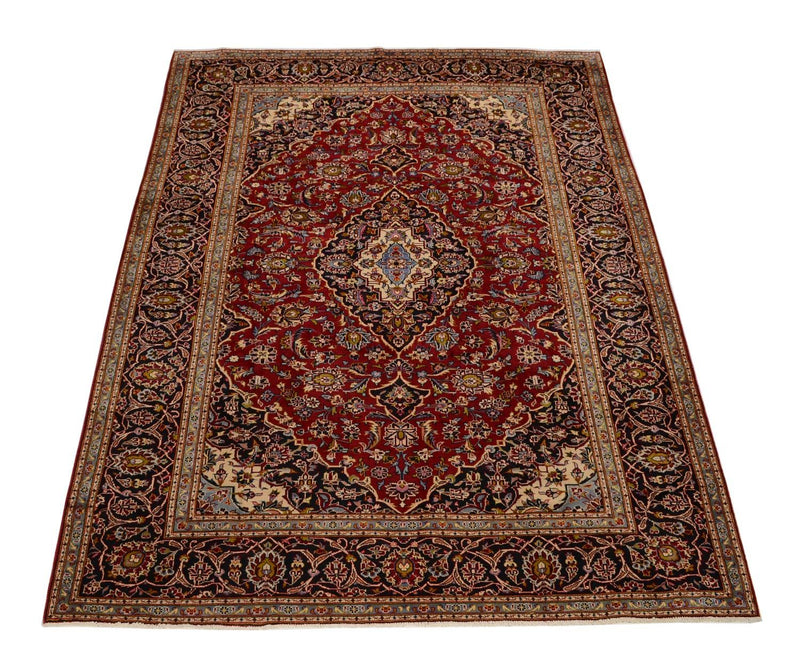 カシャーン 絨毯 342x251cm - ペルシャ絨毯