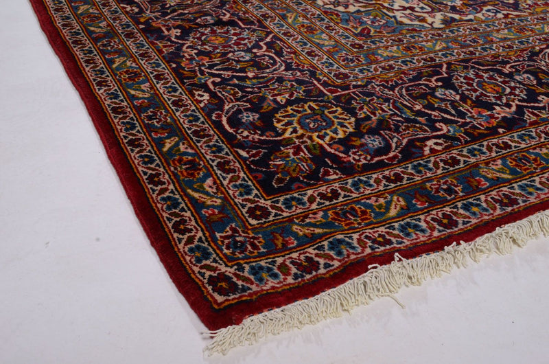 カシャーン 絨毯 378x253cm - ペルシャ絨毯