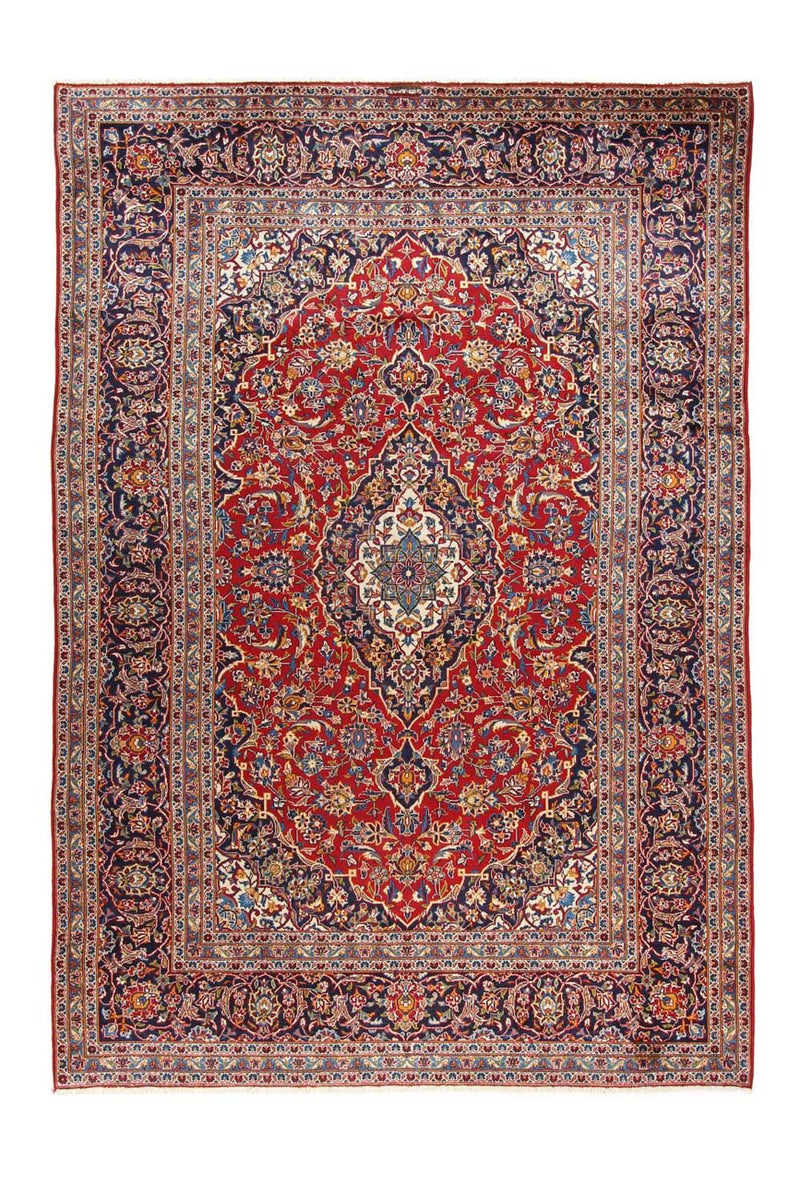 カシャーン 絨毯 350x240cm - ペルシャ絨毯
