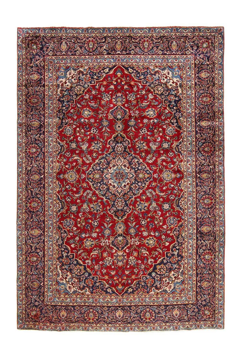 カシャーン 絨毯 349x239cm - ペルシャ絨毯