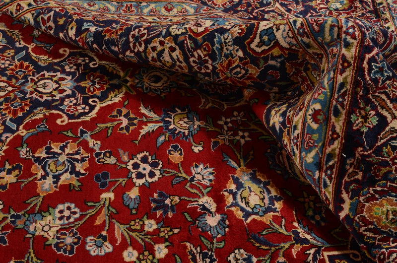 カシャーン 絨毯 349x239cm - ペルシャ絨毯