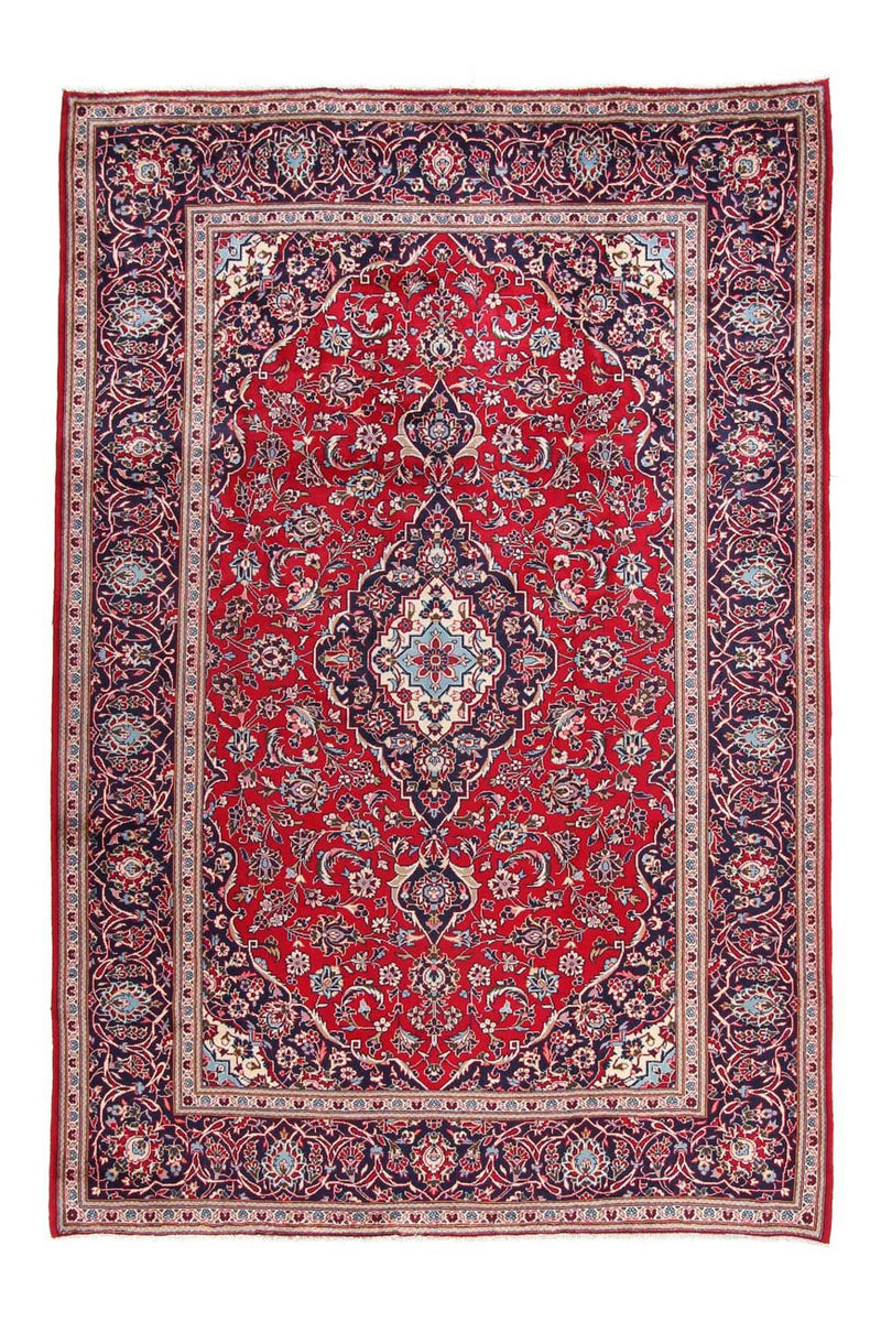 カシャーン 絨毯 351x239cm - ペルシャ絨毯