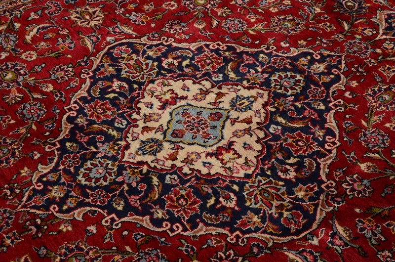 カシャーン 絨毯 363x247cm - ペルシャ絨毯