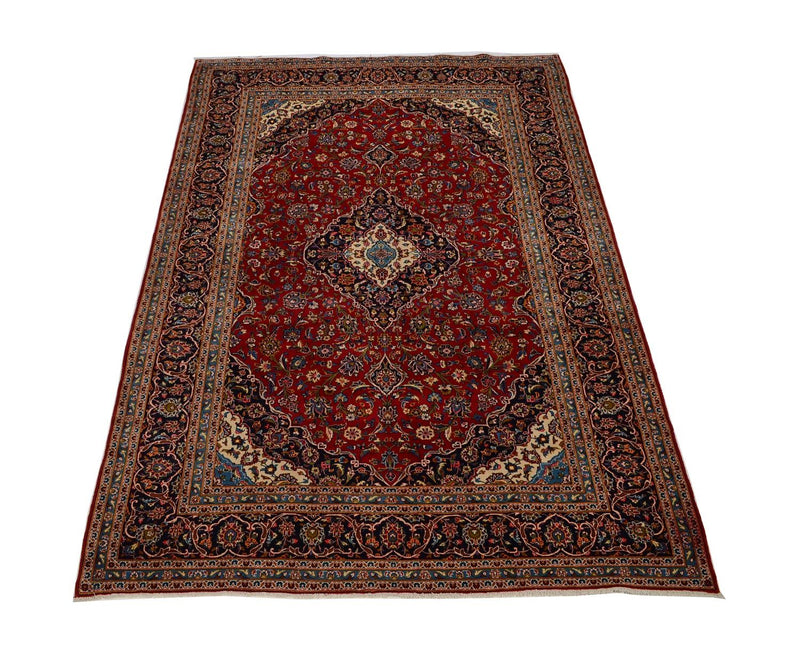 カシャーン 絨毯 365x253cm - ペルシャ絨毯