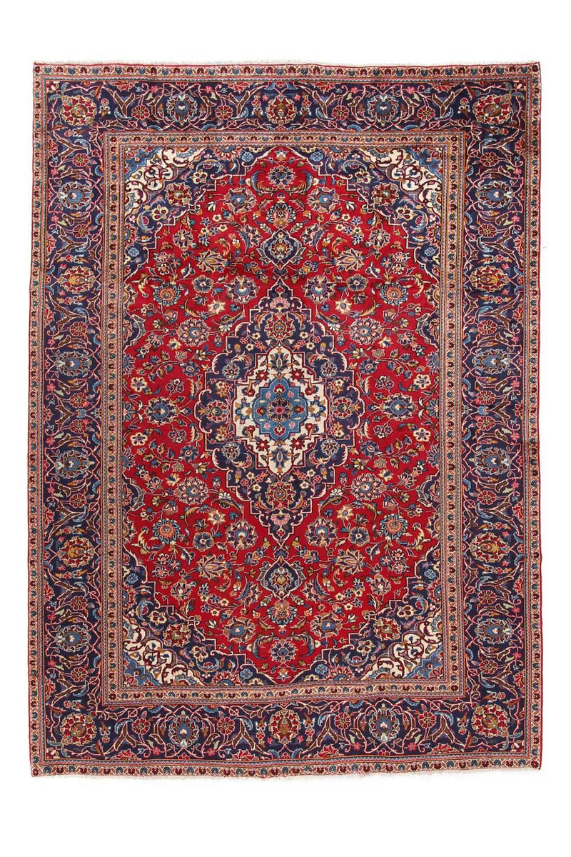 カシャーン 絨毯 328x237cm - ペルシャ絨毯