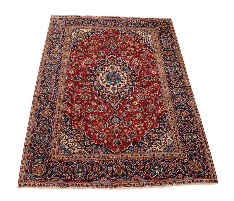 カシャーン 絨毯 328x237cm - ペルシャ絨毯