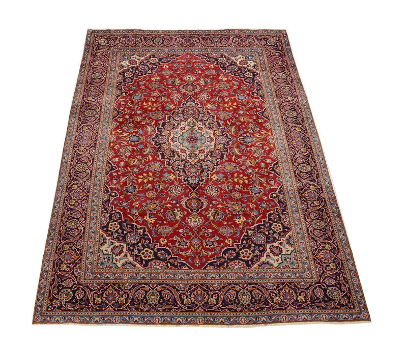 カシャーン 絨毯 332x231cm - ペルシャ絨毯