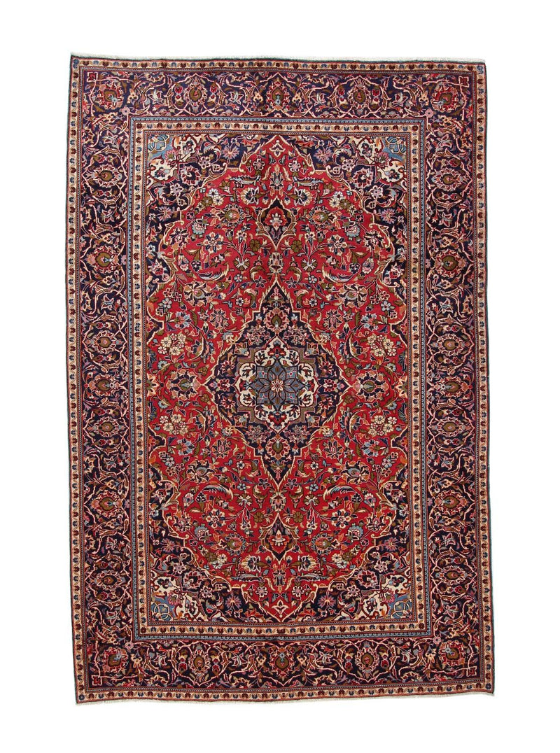 カシャーン 絨毯 295x192cm - ペルシャ絨毯