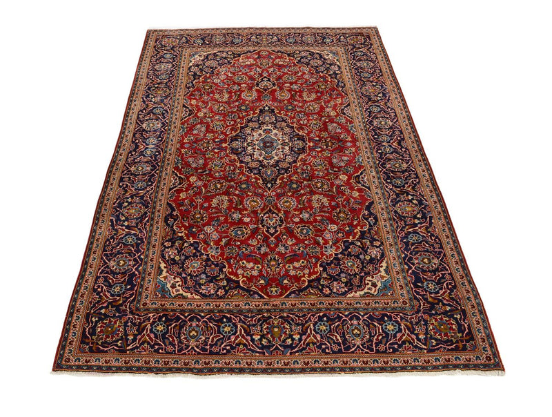 カシャーン 絨毯 305x198cm - ペルシャ絨毯