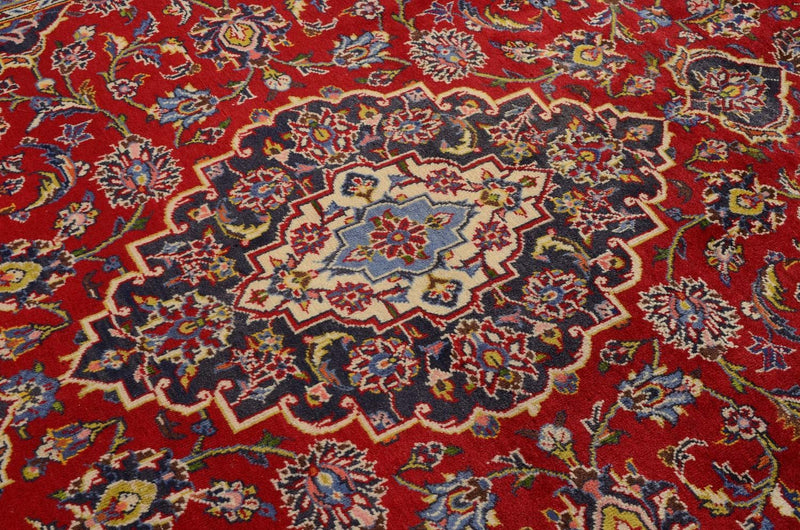カシャーン 絨毯 305x202cm - ペルシャ絨毯