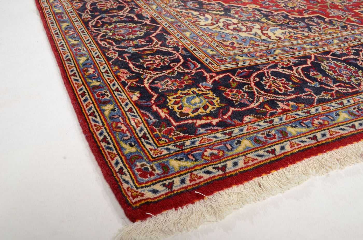 カシャーン 絨毯 305x202cm - ペルシャ絨毯