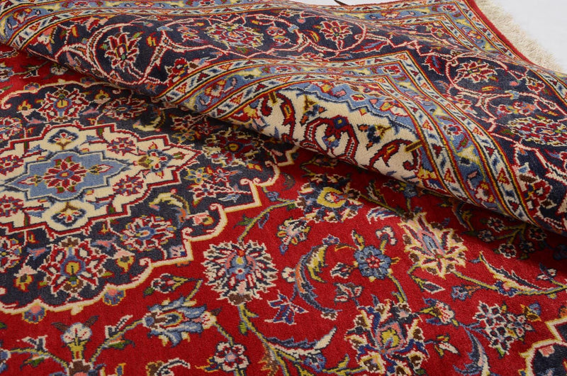 カシャーン 絨毯 305x202cm - ペルシャ絨毯