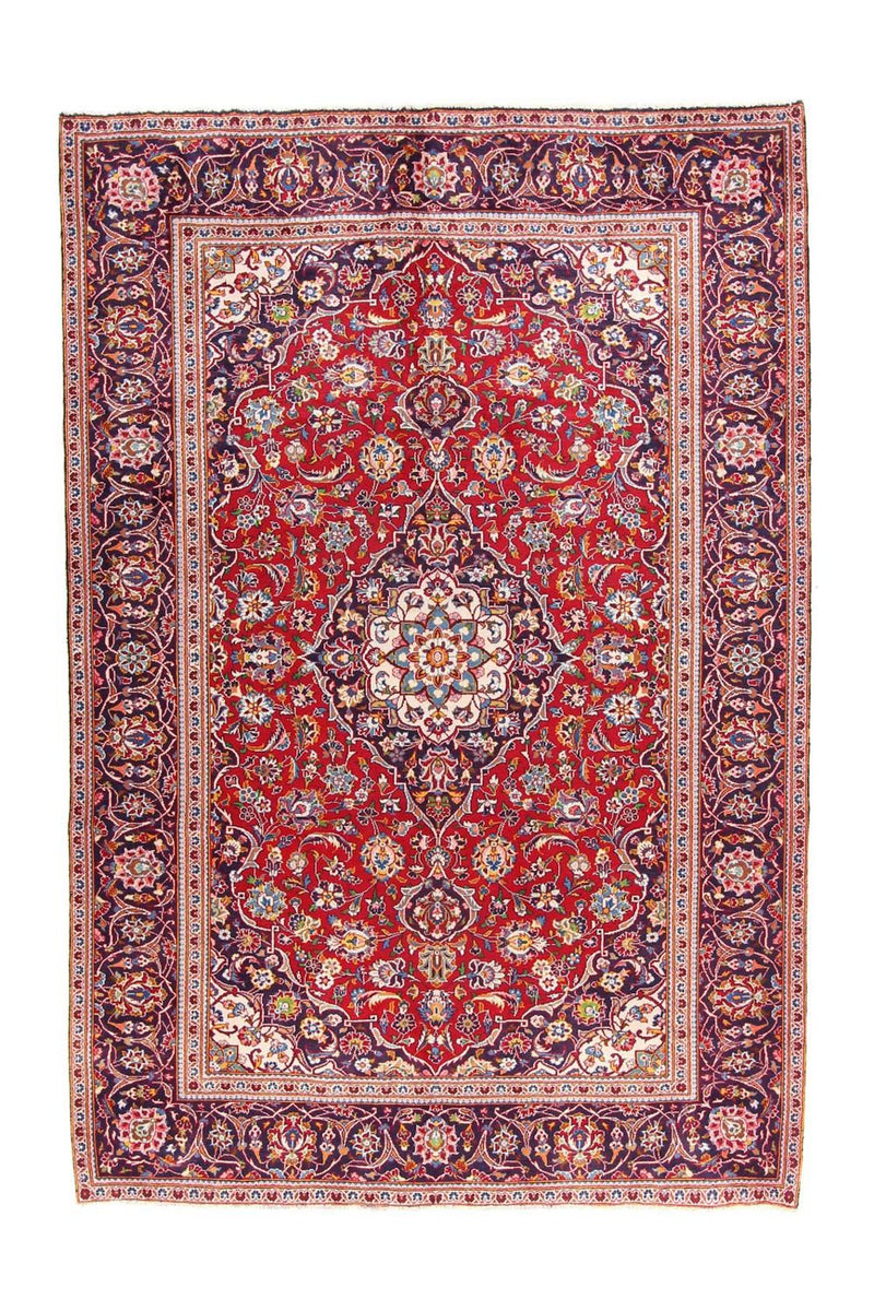 カシャーン 絨毯 290x195cm - ペルシャ絨毯