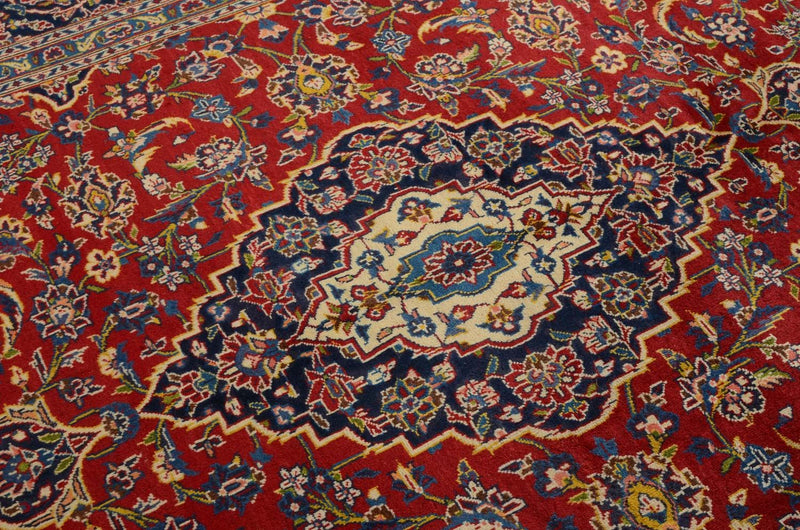 カシャーン 絨毯 286x194cm - ペルシャ絨毯