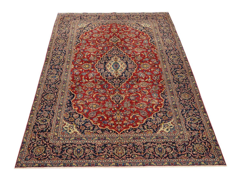 カシャーン 絨毯 286x194cm - ペルシャ絨毯