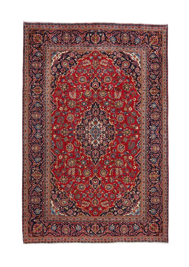 カシャーン 絨毯 300x200cm - ペルシャ絨毯