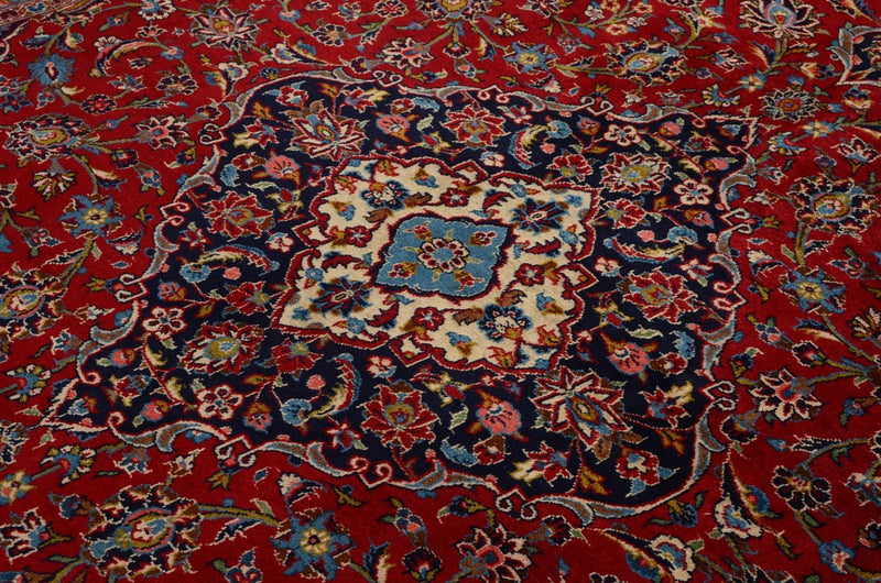 カシャーン 絨毯 352x246cm - ペルシャ絨毯