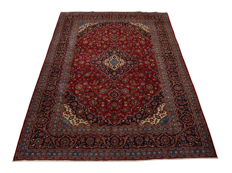 カシャーン 絨毯 352x246cm - ペルシャ絨毯